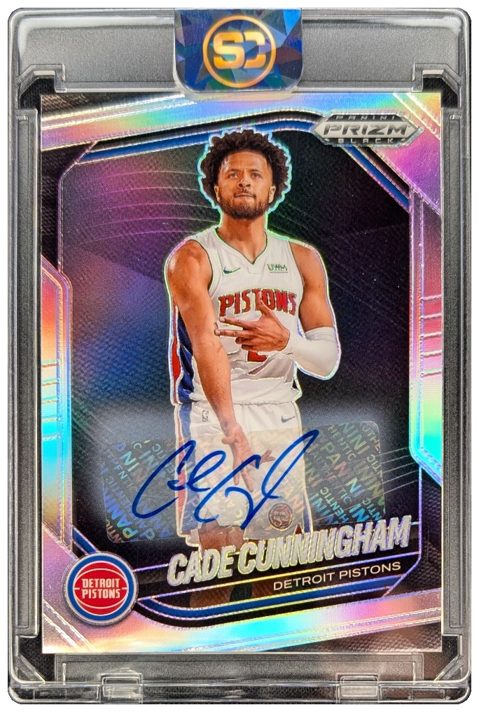 Cade Cunningham 2024 PRIZM BLACK Auto