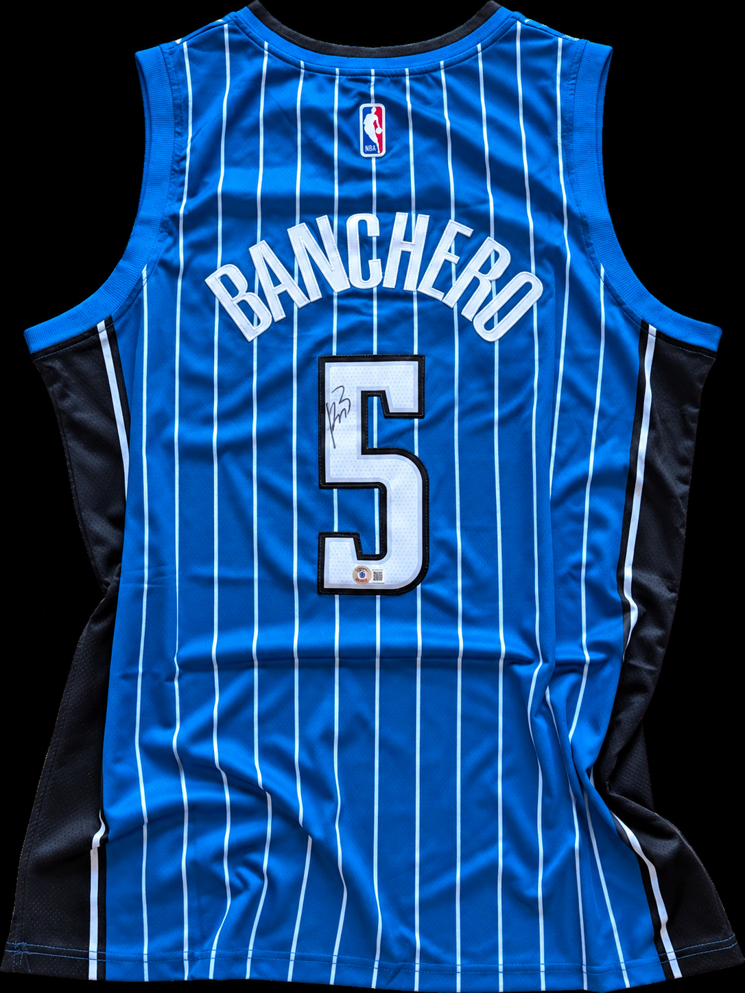 Paolo Banchero signed Jersey NBA Orlando Magic BECKETT COA