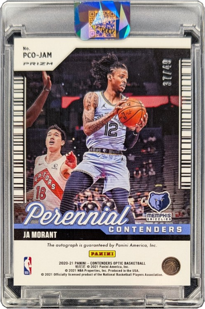Ja Morant 2020 CONTENDERS OPTIC Perennial Auto /49