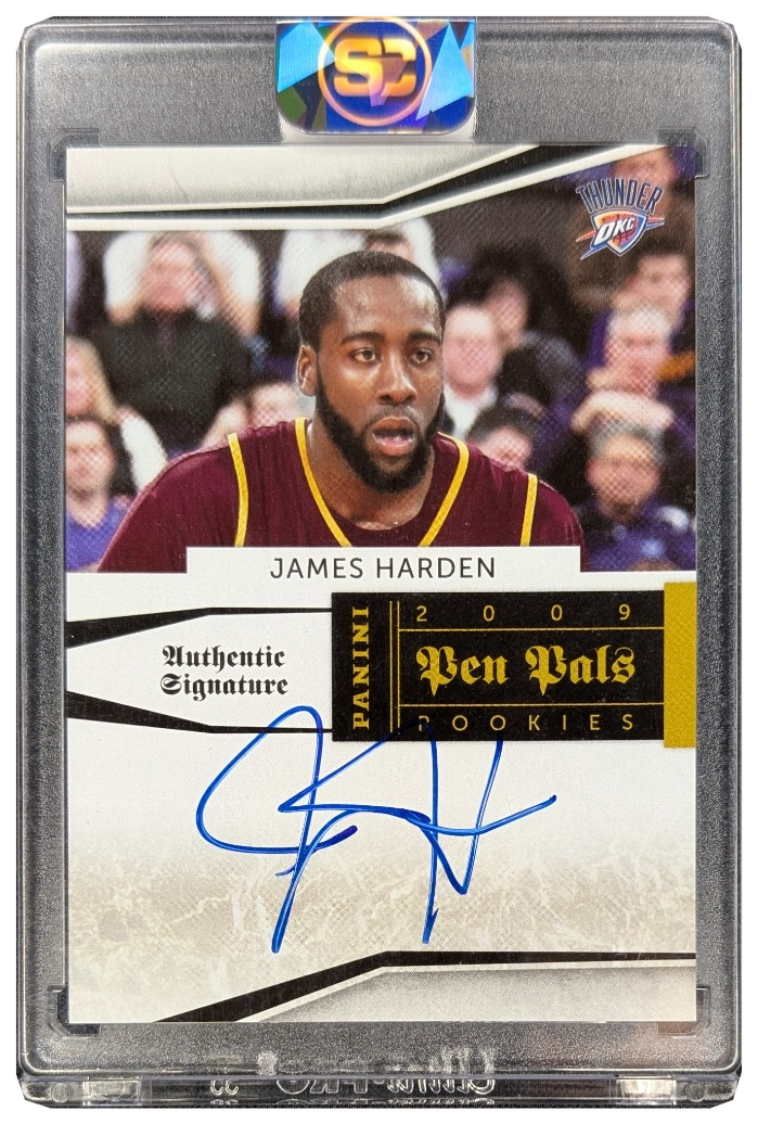 James Harden 2009 Rookie Pen Pals Auto RC /50