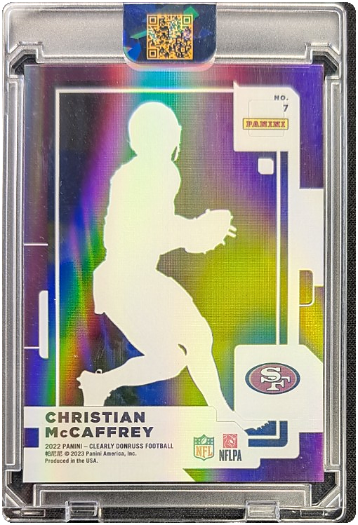 Christian McCaffrey 2022 Donrus Pink Clearly /10