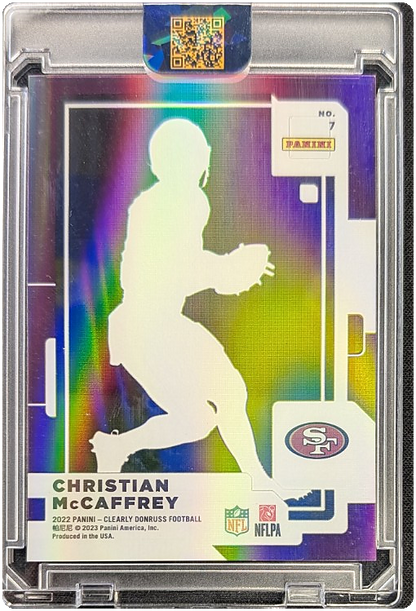 Christian McCaffrey 2022 Donrus Pink Clearly /10