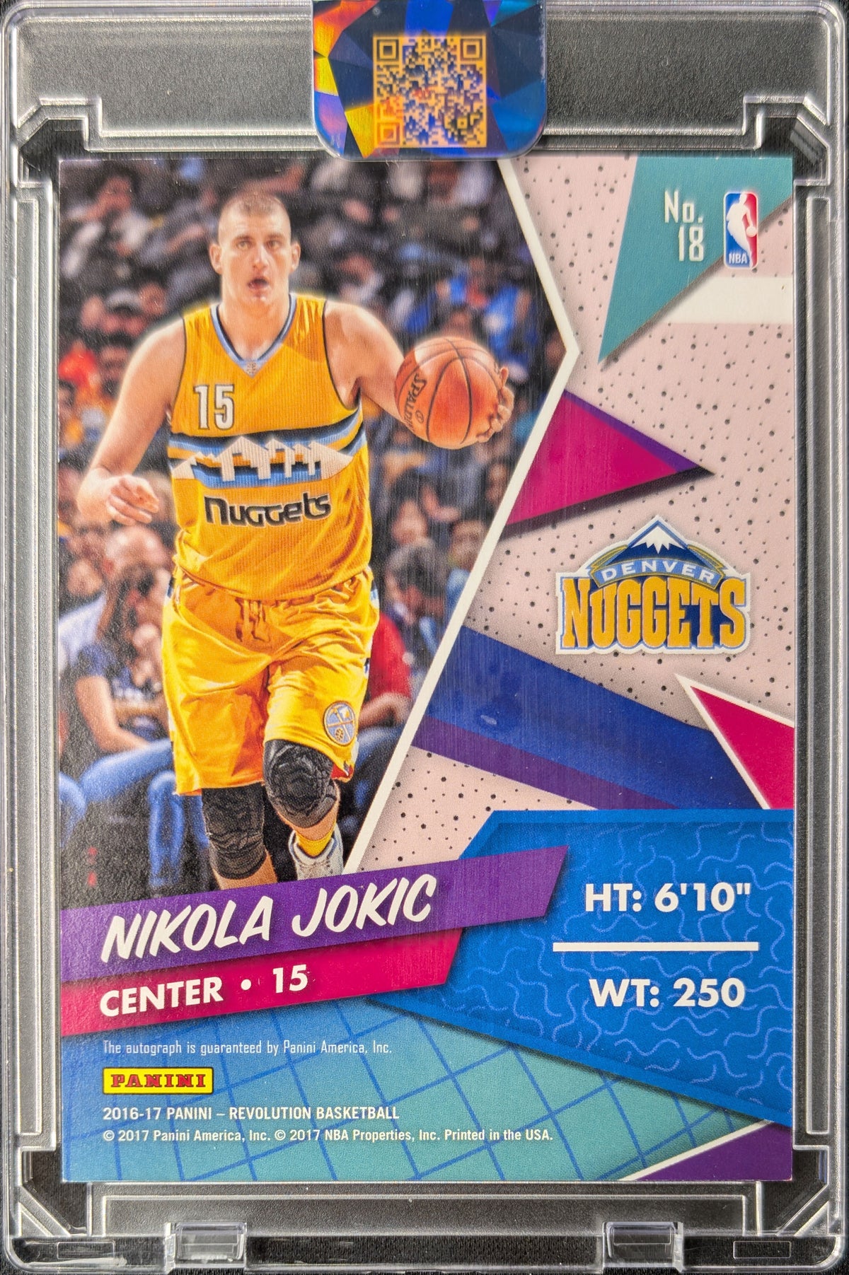 Nikola Jokic 2016 Revolution Auto