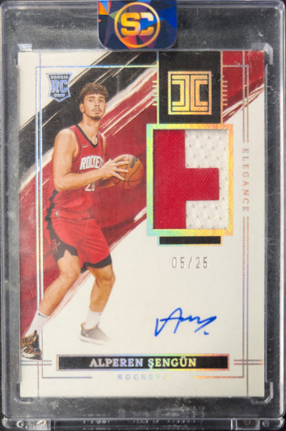 Alperen Sengun 2021 Impeccable Elegance Rookie Auto RC /25
