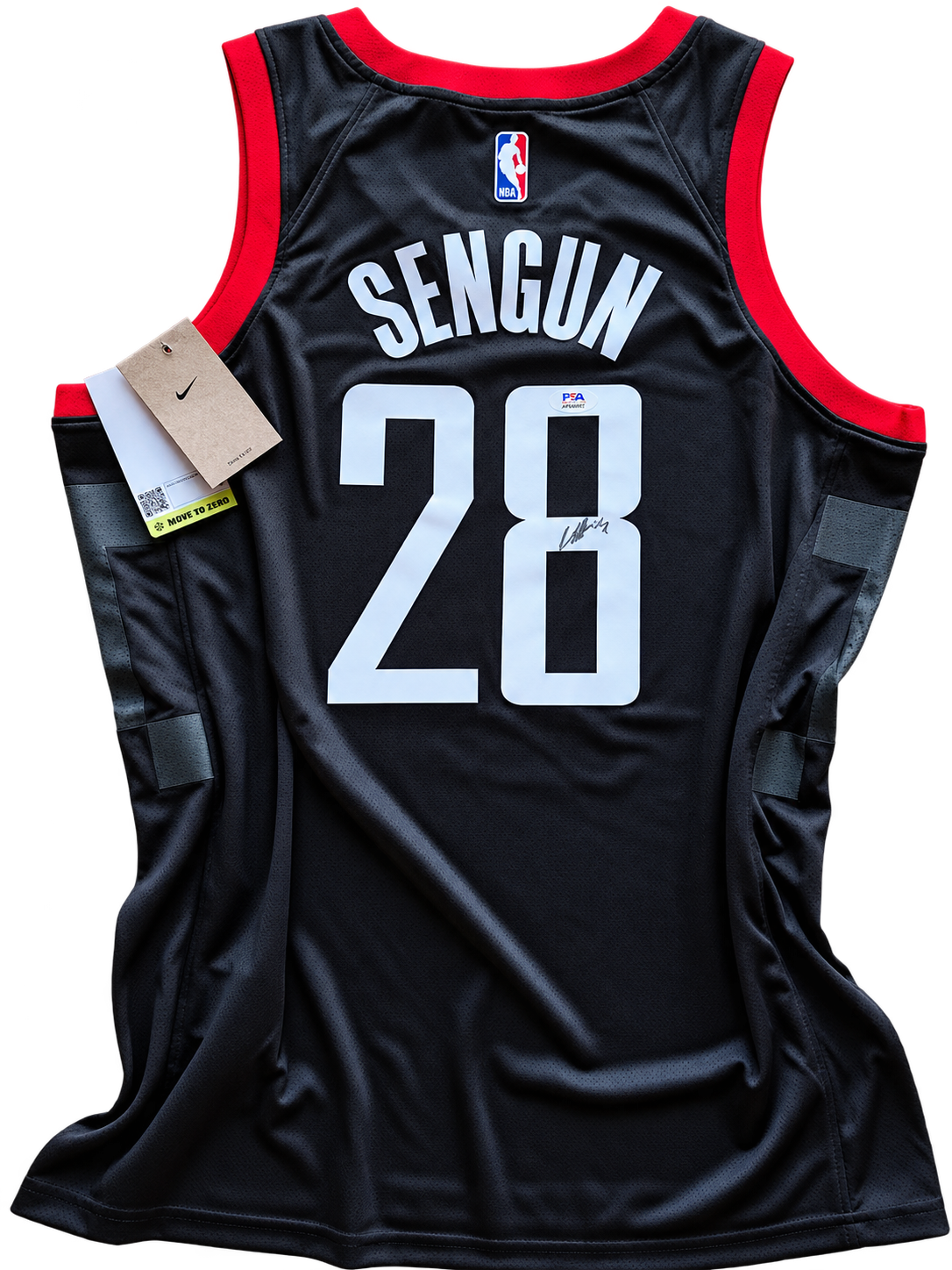 Alperen Sengun signed Jersey NBA Houston Rockets BECKETT COA