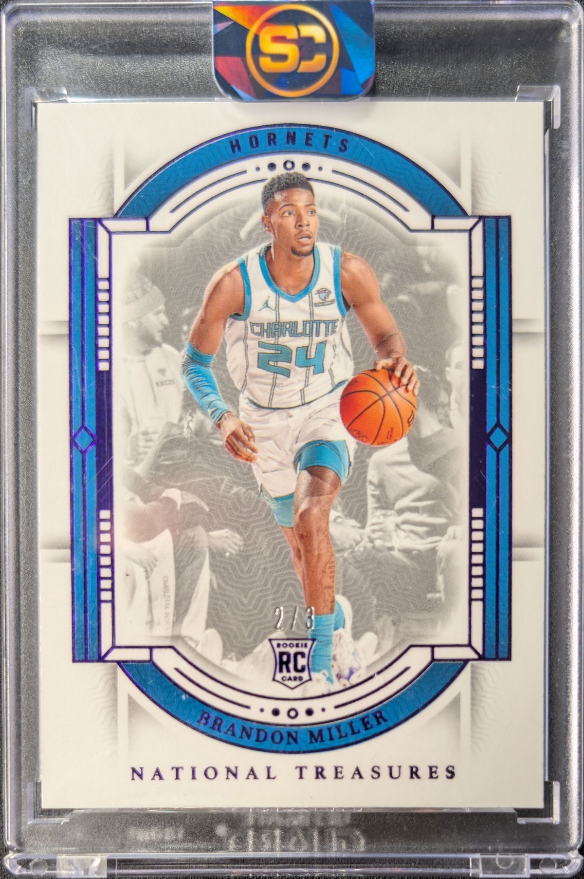 2023 Brandon Miller National Treasures Rookie /3