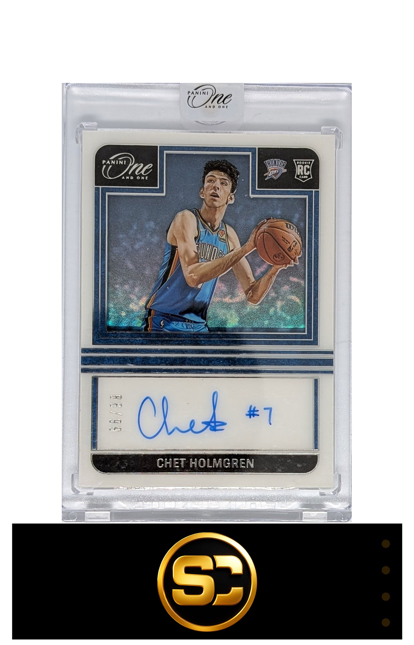 Chet Holmgren Panini One and One Rookie Auto /99