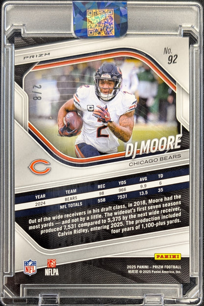 DJ Moore 2025 PRIZM Lotus /8