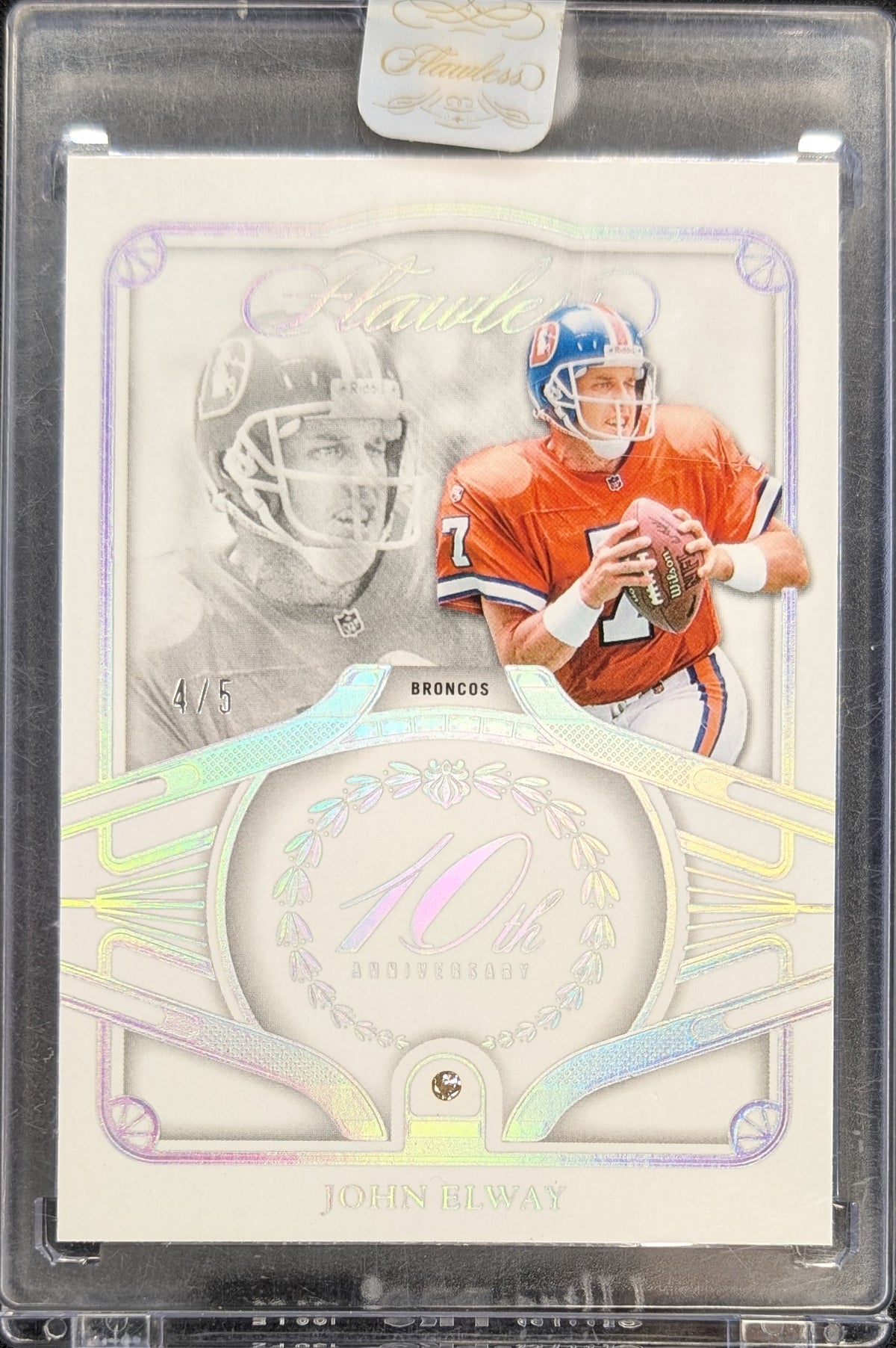 John Elway 2024 Flawless 10th Anniversary Diamond /5