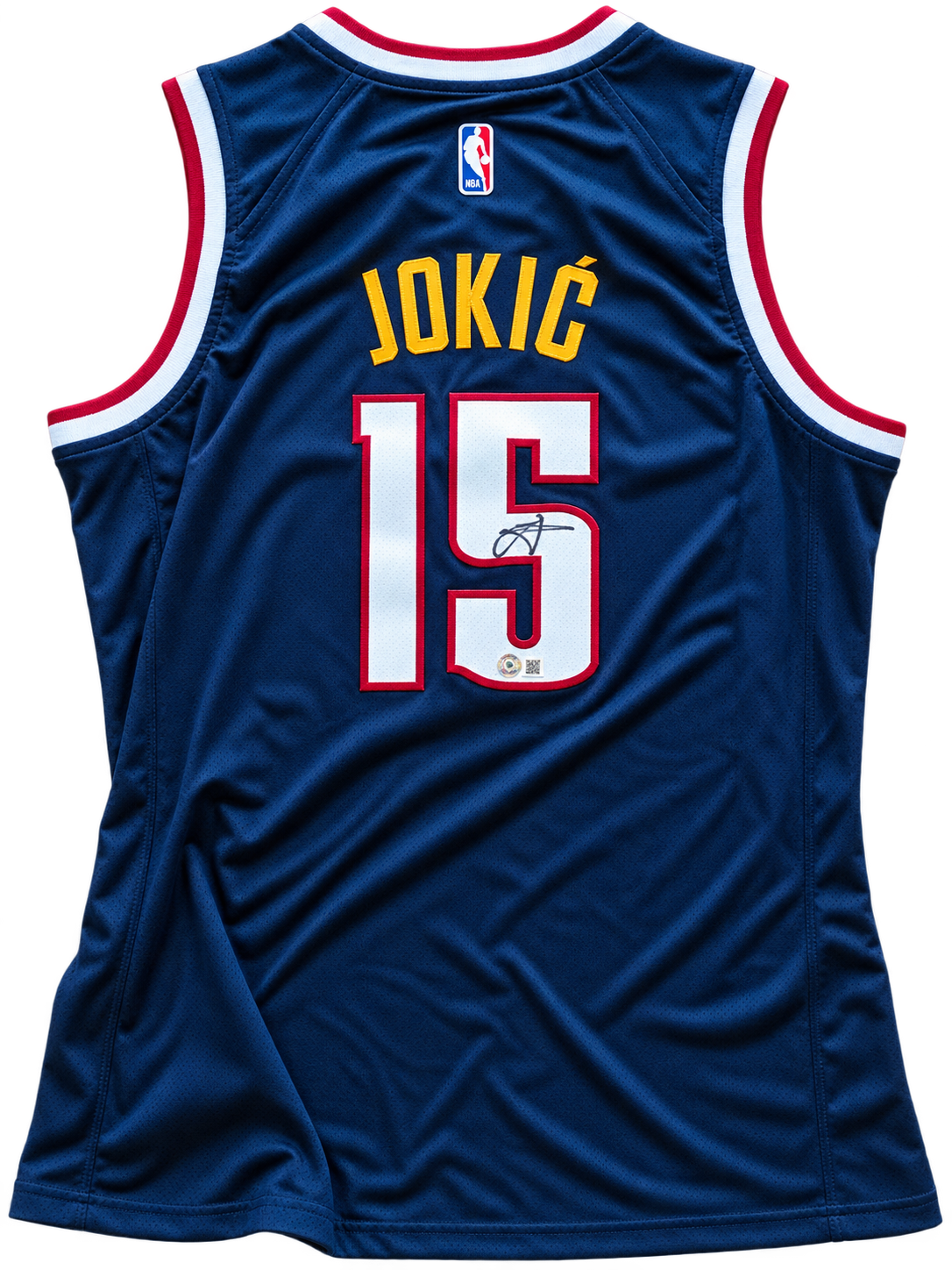 Nikola Jokic signed Jersey NBA Denver Nuggets BECKETT COA