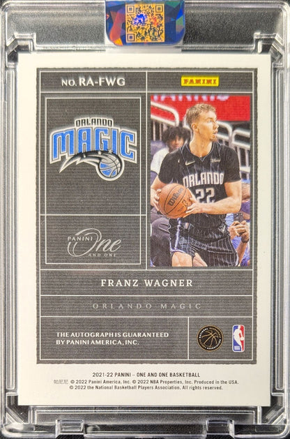 Franz Wagner 2021 One and One Rookie Auto /99