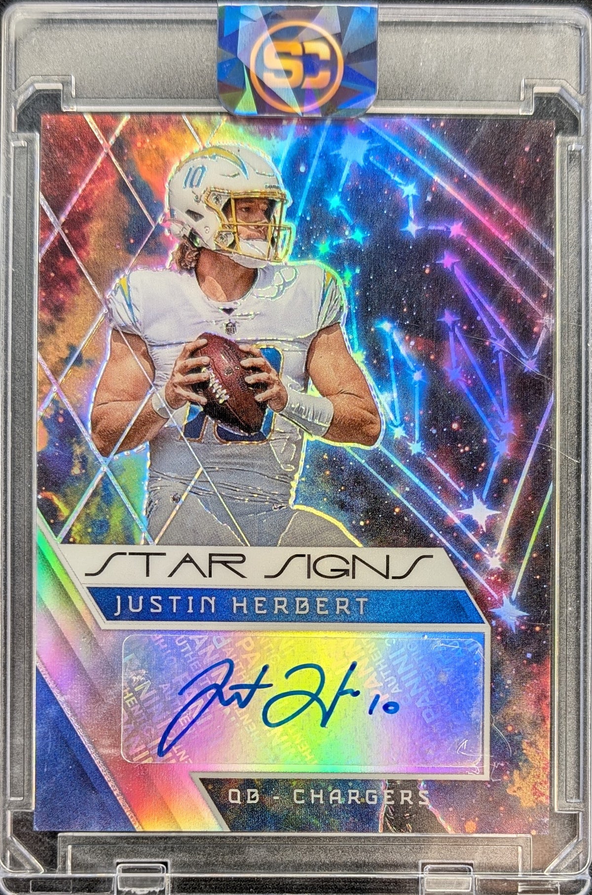 Justin Herbert 2022 Phoenix Star Signs Auto