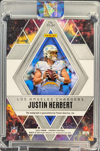 Justin Herbert 2022 Phoenix Star Signs Auto