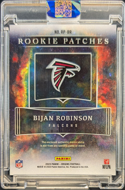 Bijan Robinson 2023 Origins Rookie Patches NFL Shield RC /´1/1