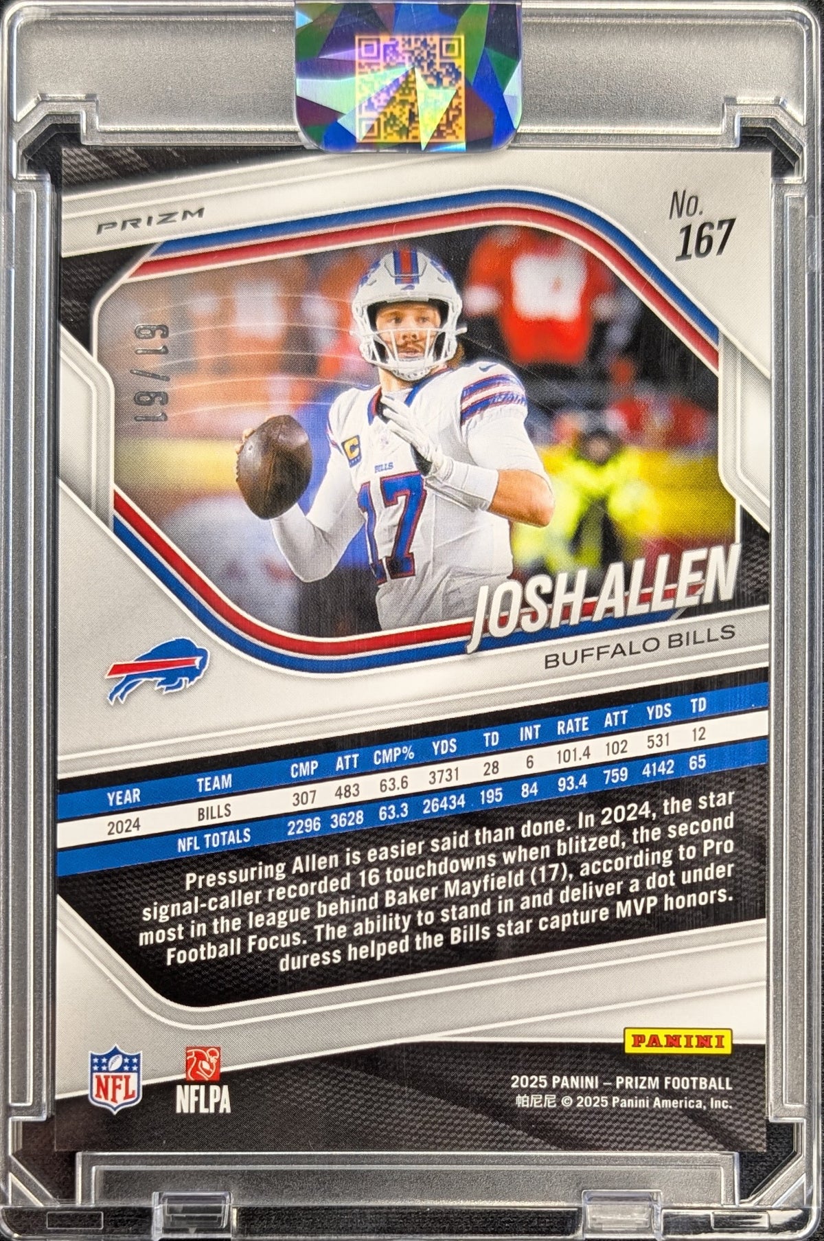 Josh Allen 2024 PRIZM Kangaroo /61