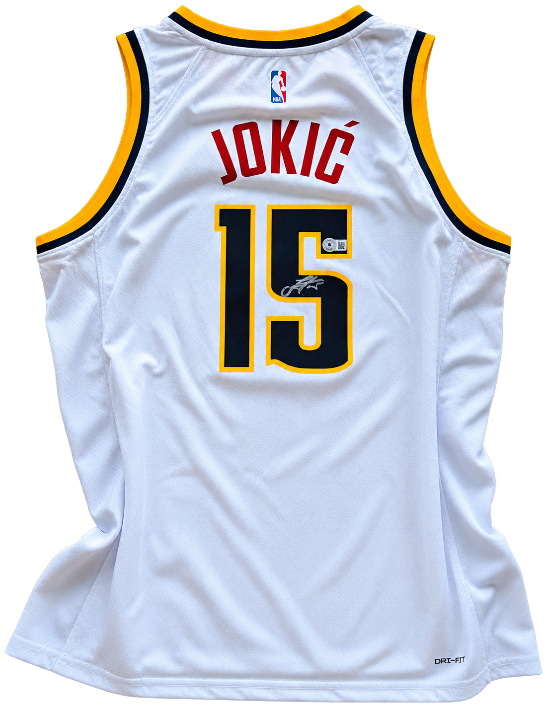 Nikola Jokic signed Jersey NBA Denver Nuggets BECKETT COA