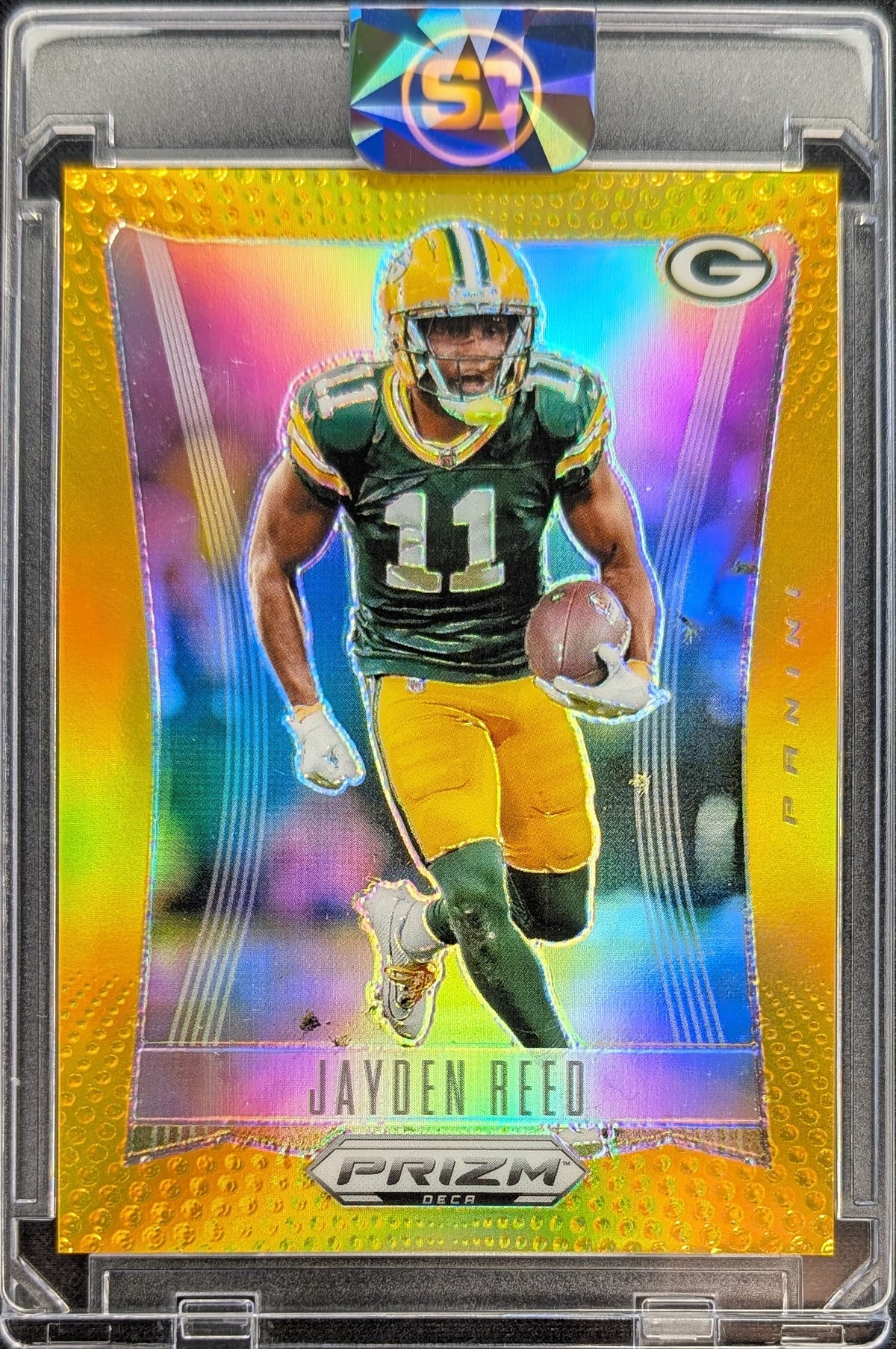 Jayden Reed 2024 PRIZM DECA Gold /10