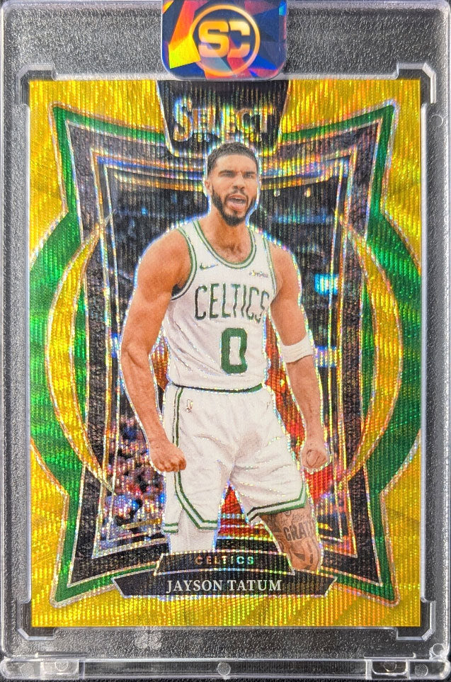 Jayson Tatum 2024 Select PRIZM Gold Wave /10