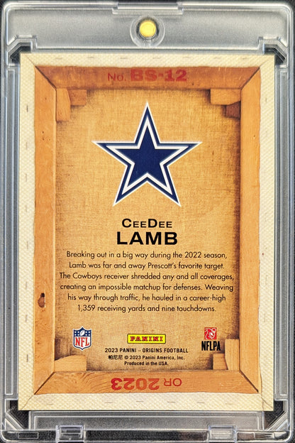 CeeDee Lamb 2023 Origins Blank Slate SSP