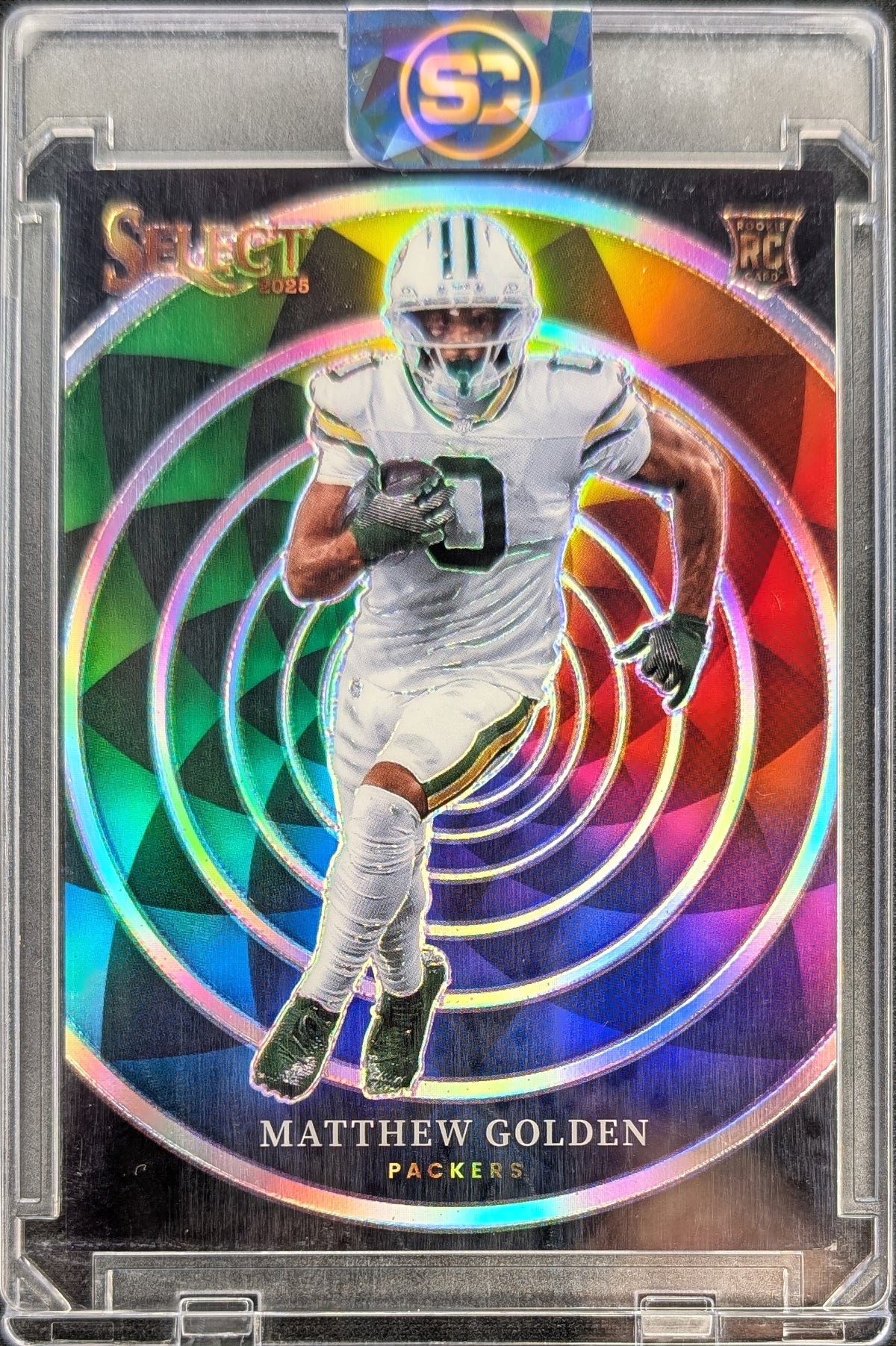 Matthew Golden 2025 Select Rookie Color Wheel RC SSP