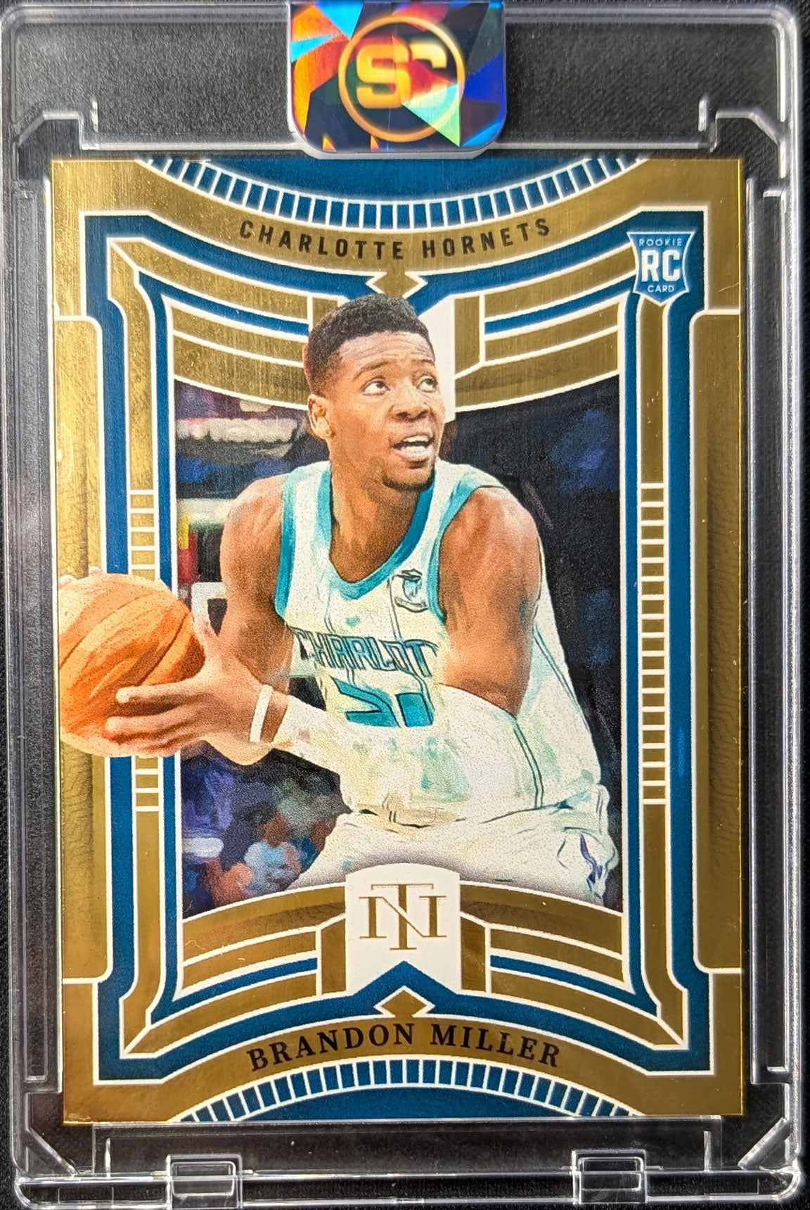 Brandon Miller2023 National Treasures Treasured Metals Rookie Gold /10
