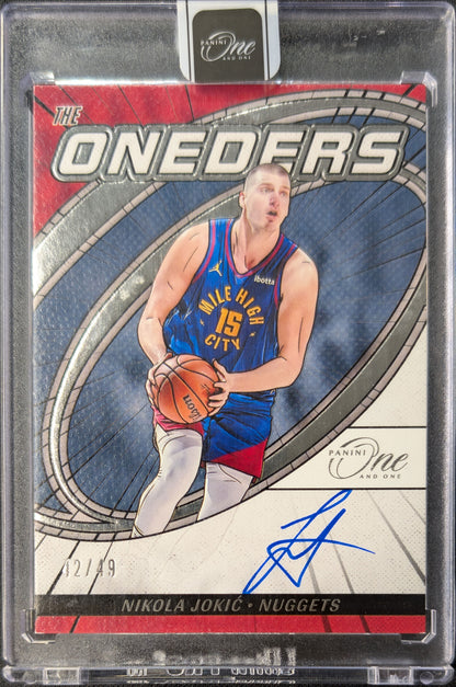 Nikola Jokic 2023 One and One Oneders Auto /49