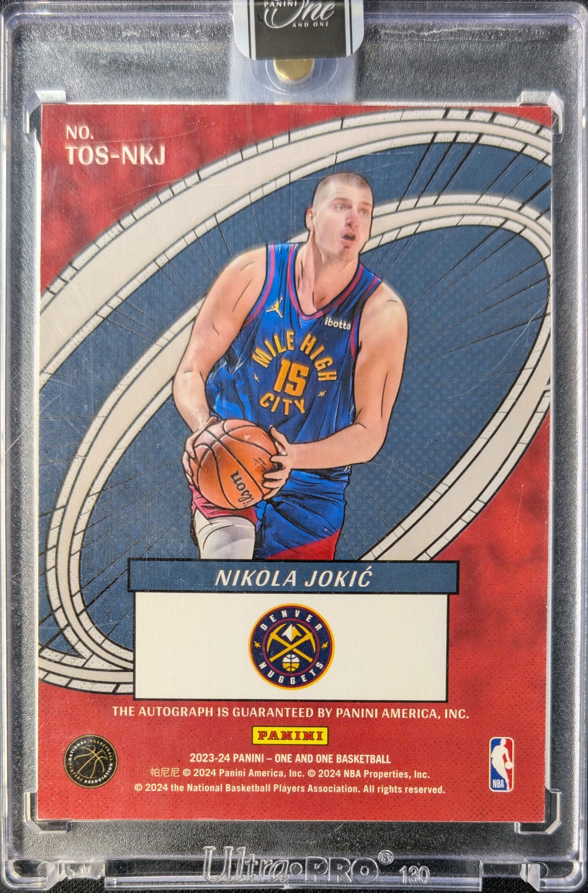 Nikola Jokic 2023 One and One Oneders Auto /49