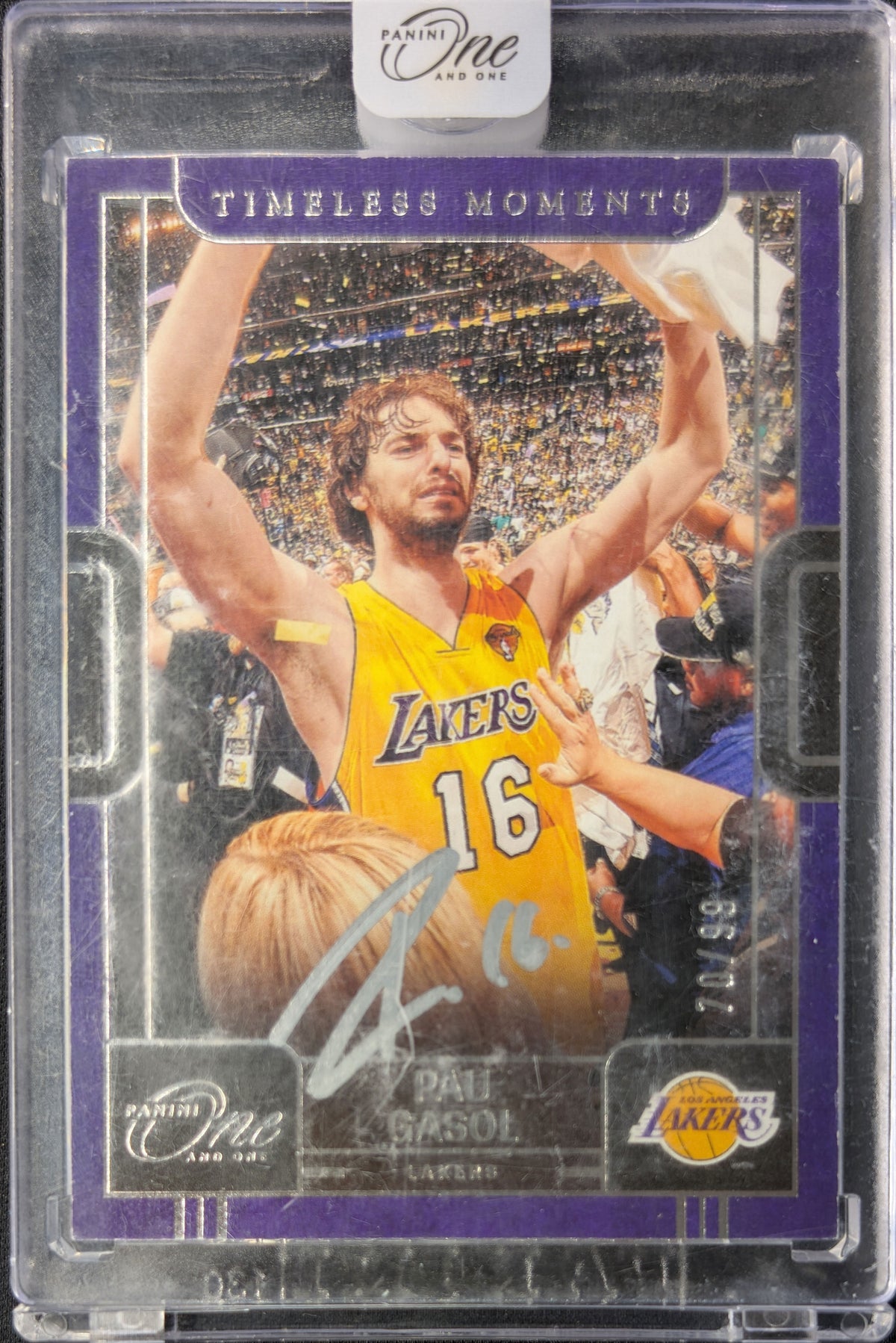 Pau Gasol 2022 One and One Timeless Moments Auto /99