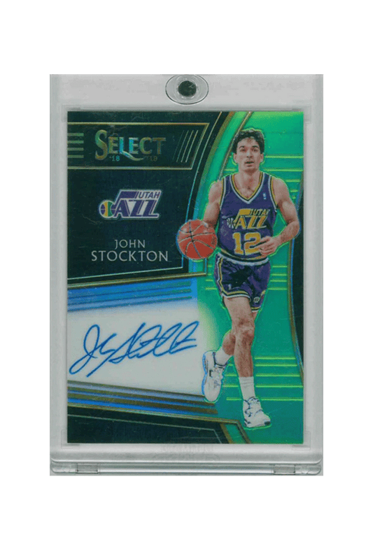 John Stockton 2018-19 Select Auto Silver /35